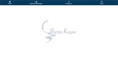 Desktop Screenshot of practicekeeper.com